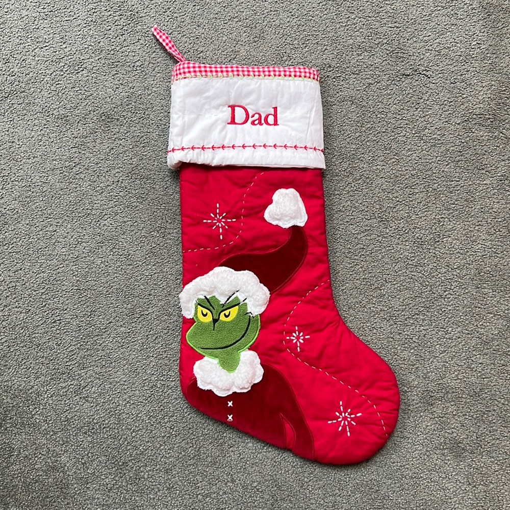 Pottery Barn Christmas Stocking. No flaws, used one season.